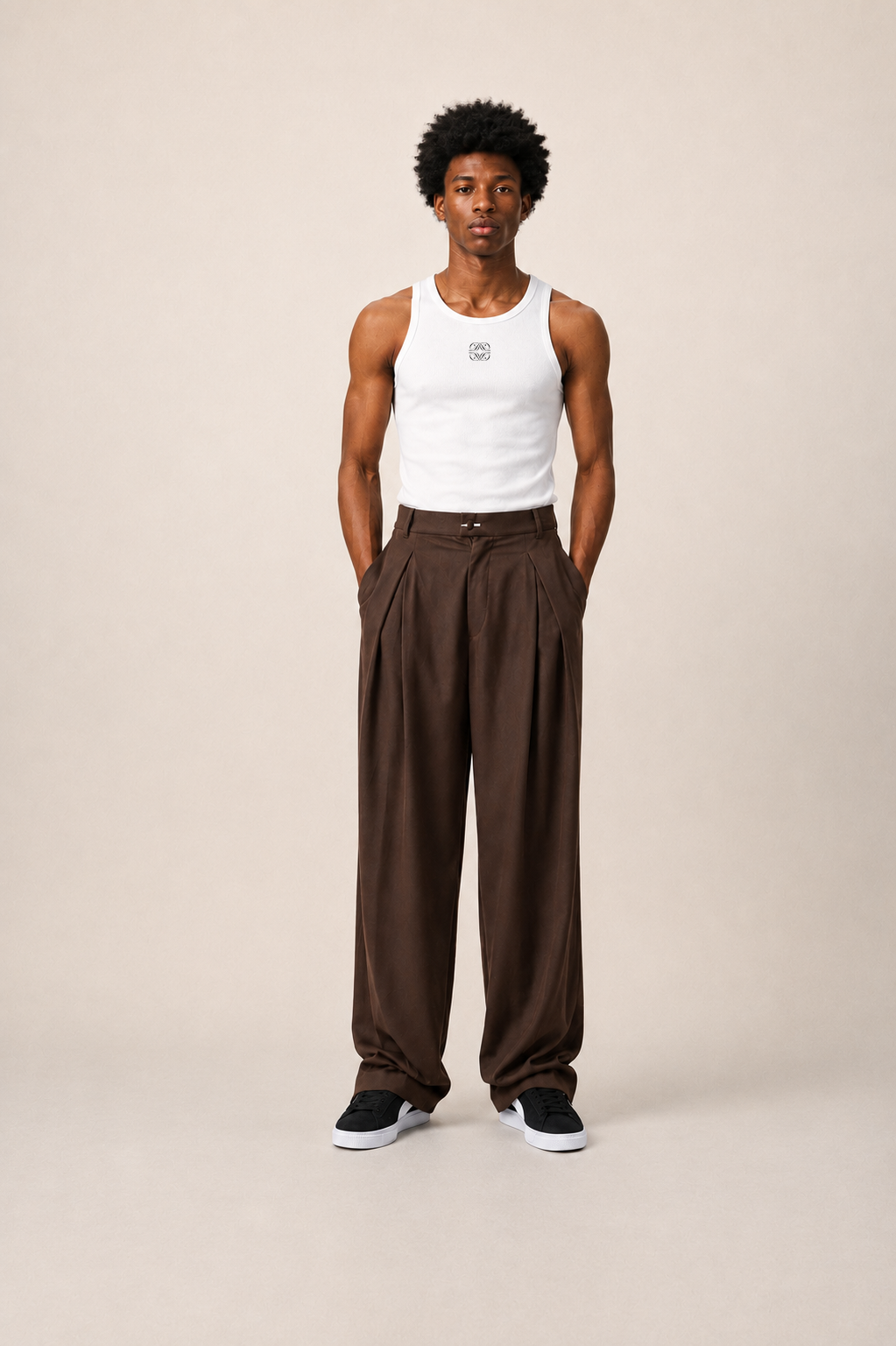 Pantalon Wide Leg Tailleur